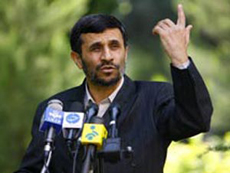 Tổng thống Iran Mahmoud Ahmadinejad
